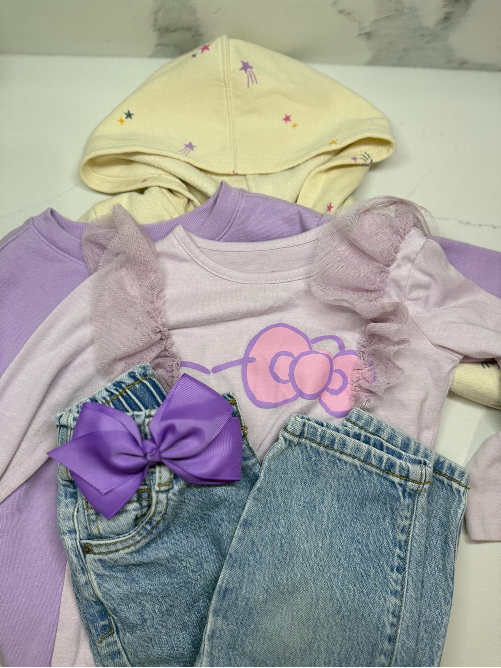 Lilac bundle of clothes for Kids-3T